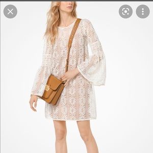 Bell sleeve lace boho MK dress